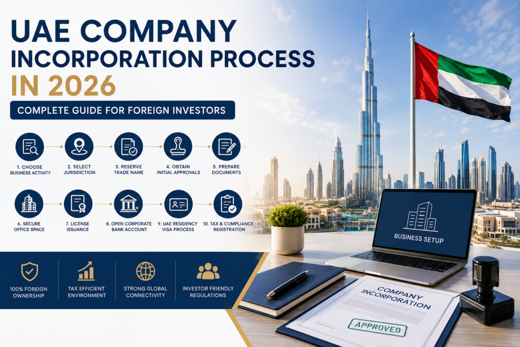uae company incorporation process 2026
