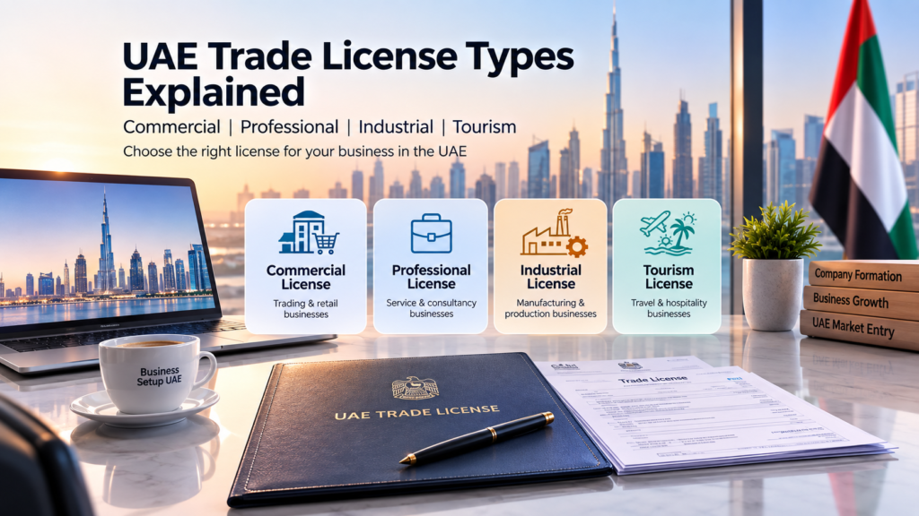 UAE Trade License Types Explained | Klay Consultants uae trade license types