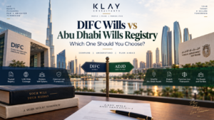 DIFC Wills vs Abu Dhabi Wills Registry: Which Should You Choose? | Klay Consultants