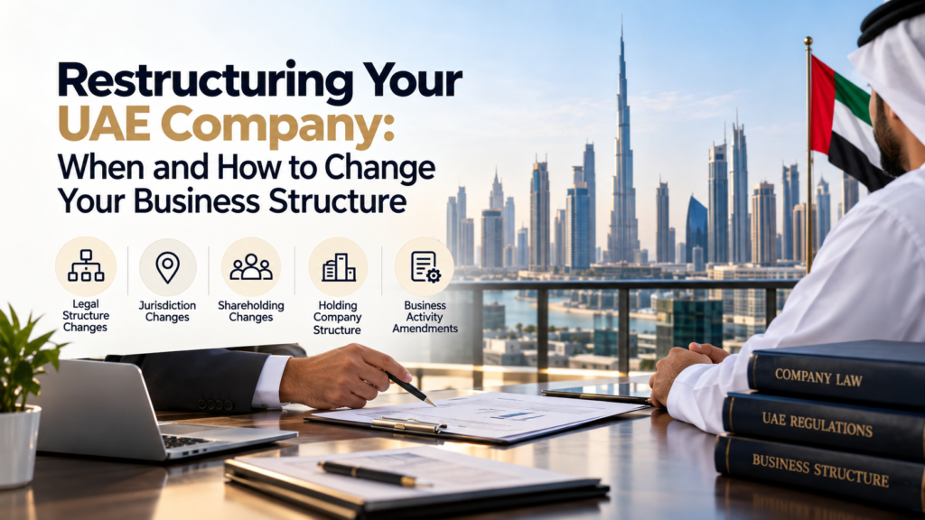 Restructuring Your UAE Company
