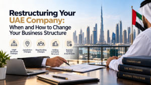 Restructuring Your UAE Company: When and How to Change Structure