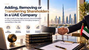 Adding, Removing or Transferring Shareholders in a UAE Company